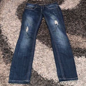 Antique Rivet Size 29 inseam 33 jeans good cond